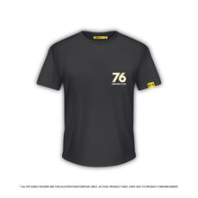 將圖片載入圖庫檢視器 STEPHEN CHOO 76 限量版能量黑金短袖T恤
